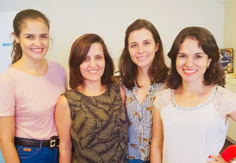 Jacqueline Cássia de Castro, Jaqueline Comazzi, Jaqueline Souza Lacerda e Eliza de Oliveira Borges